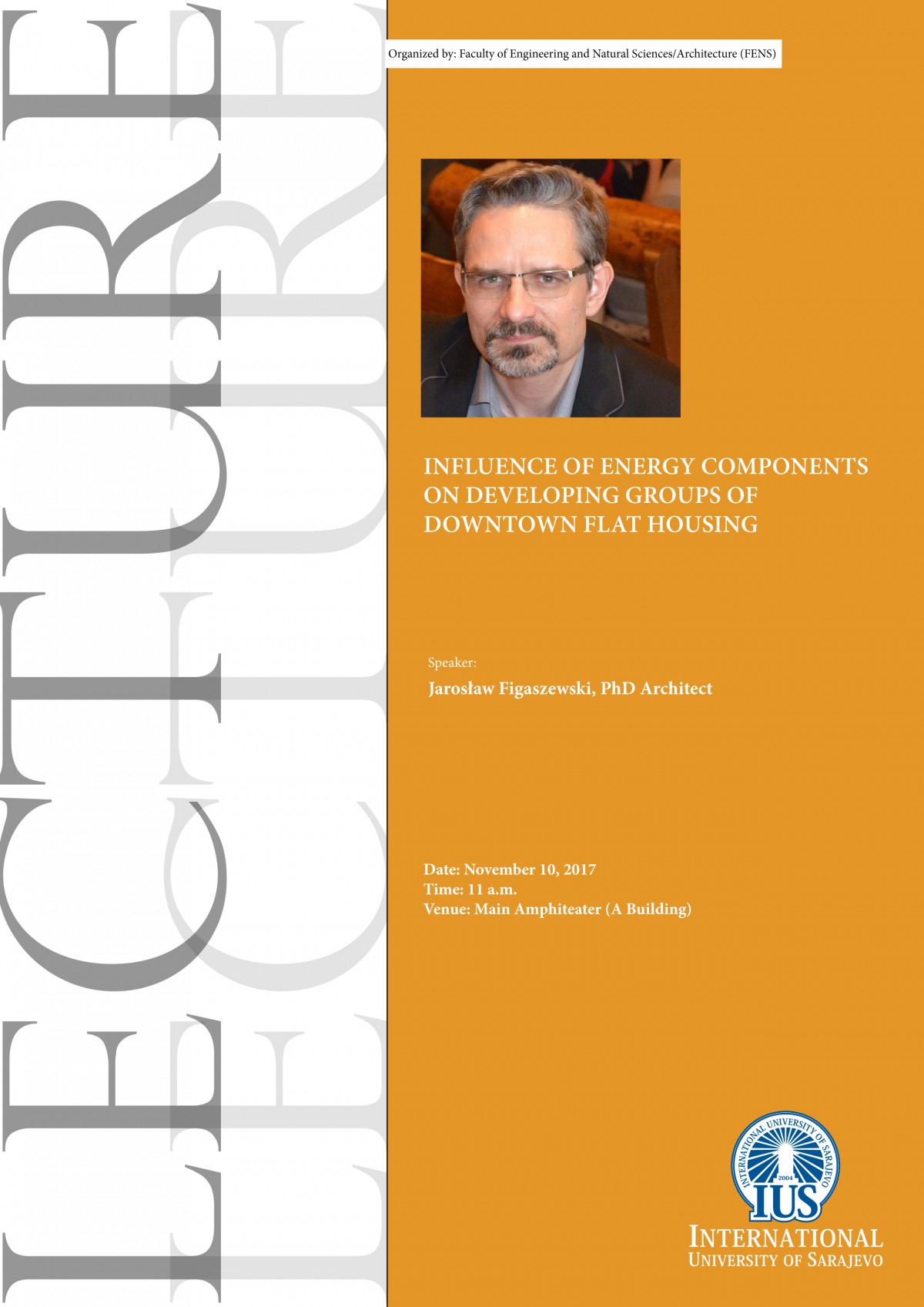 Influence of Energy Components of Developing Groups of Downtown Flat Housing