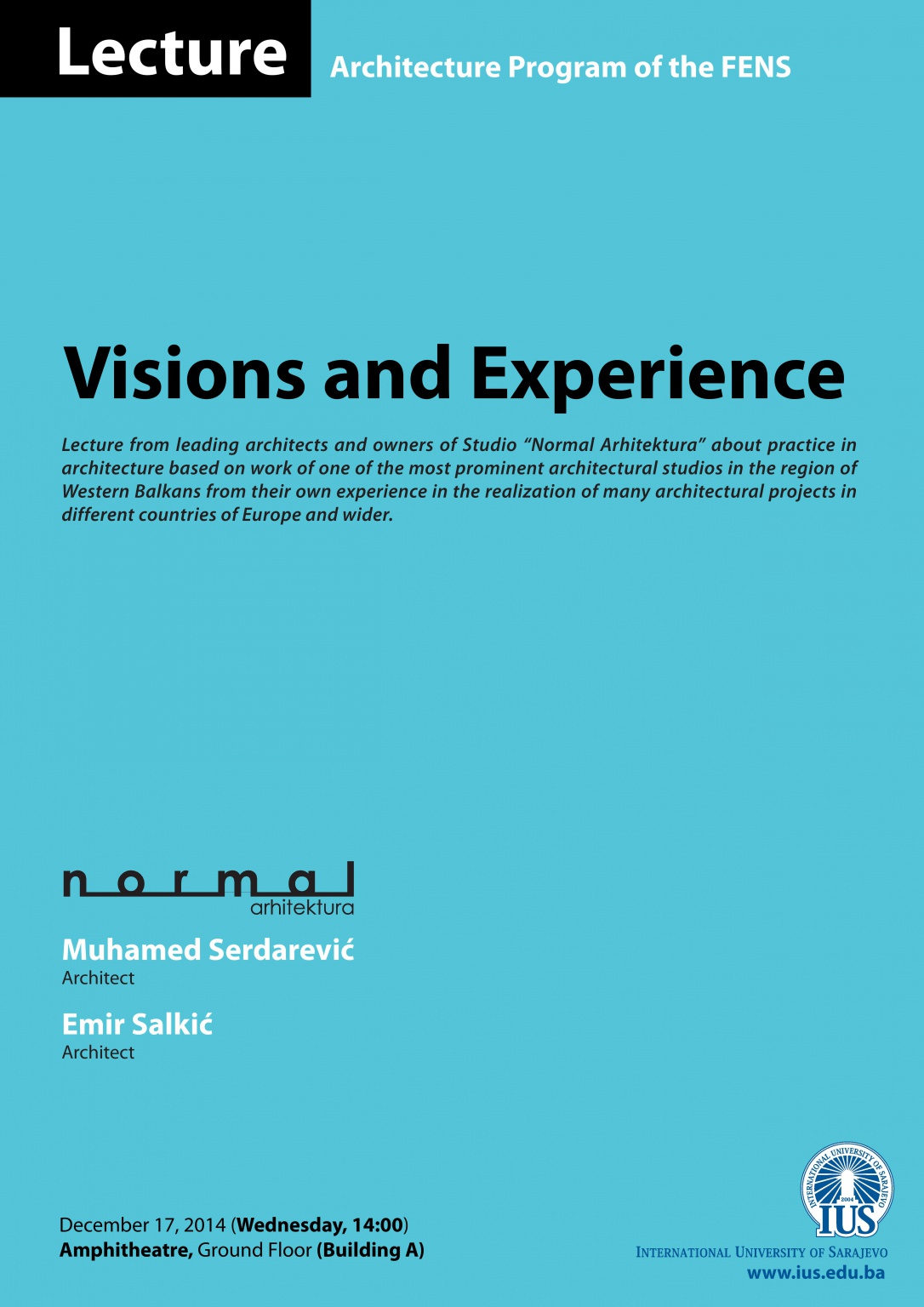 Visions and Experience