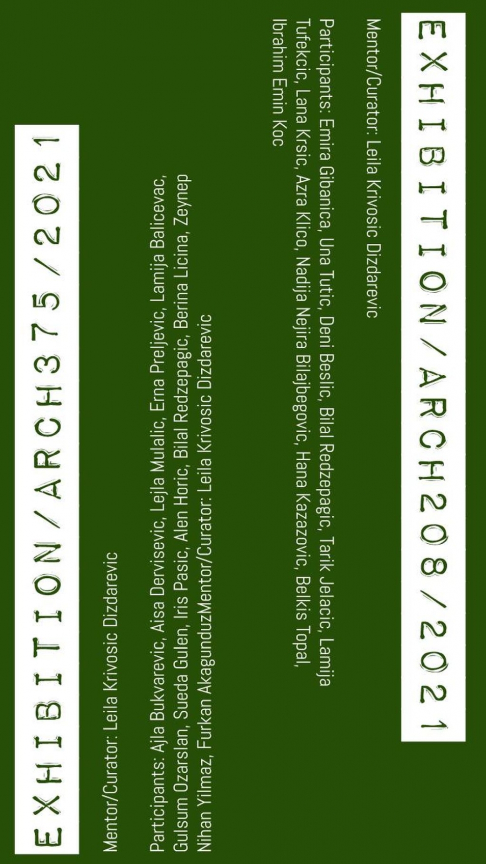 Designing for the Space - izložba studenata sa arhitekture