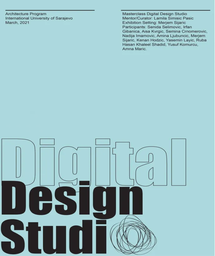 Online Exhibition - Students' works of masterclass Digital Design Studio
