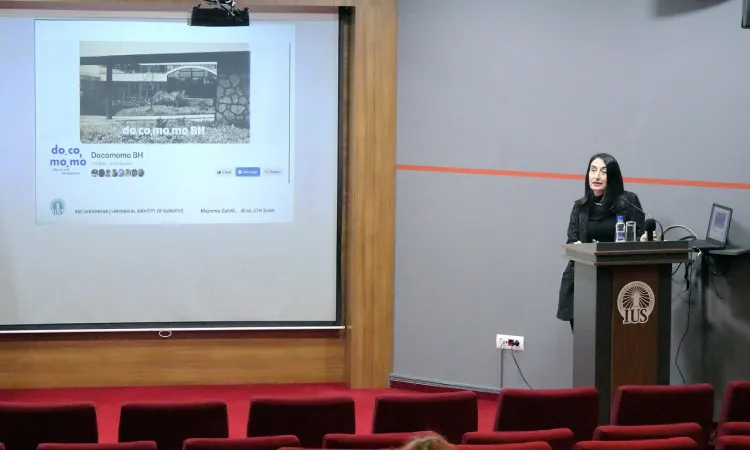 Assistant Professor Dr. Mejrema Zatrić-Šahović Delivers a Lecture on the History and Significance of Skenderija