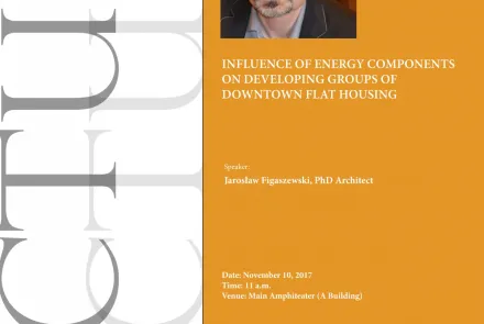 Influence of Energy Components of Developing Groups of Downtown Flat Housing