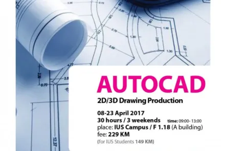 AUTOCAD 2D/3D Drawing Production